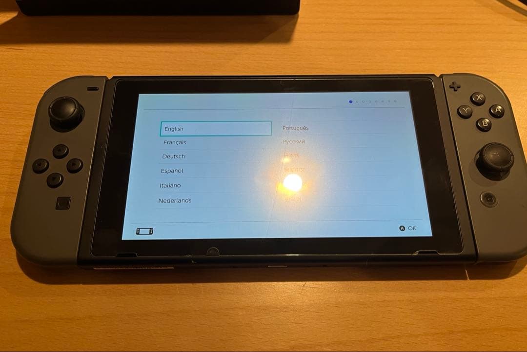 【箱付】初代ニンテンドースイッチ Nintendo Switch 本体　グレー