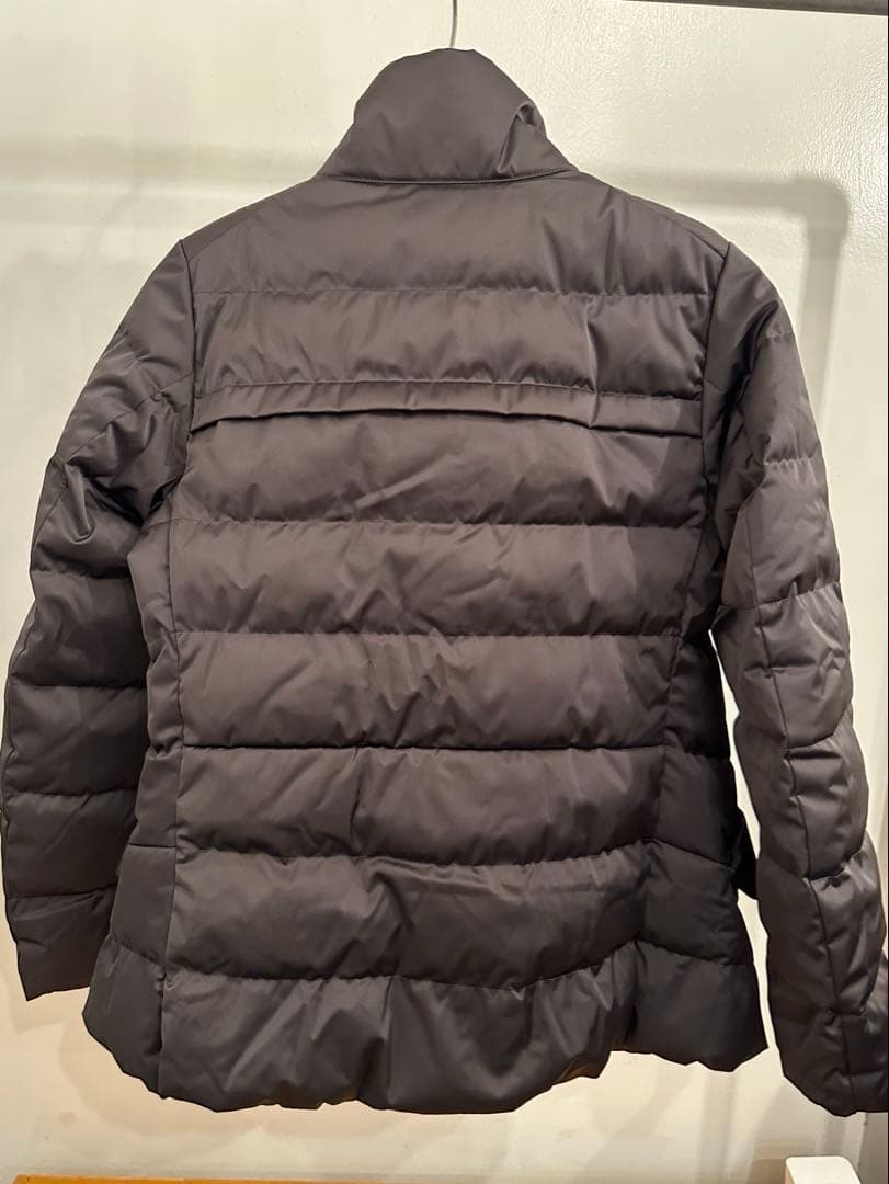 【新品未使用•タグ付✨】ユニクロ +J ダウンジャケット ブラウン 光沢 S