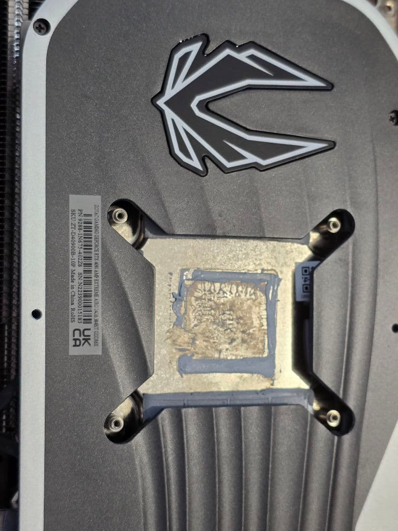 水冷グラボ GeForce RTX 4090 ZOTAC AMP