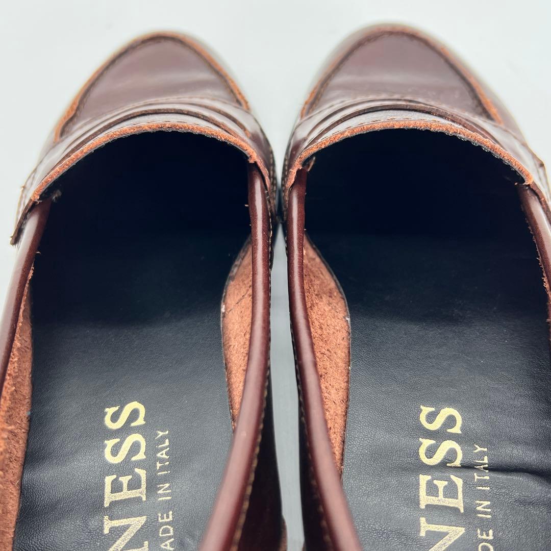 【美品】ENESS エネス ローファー ブラウン 37