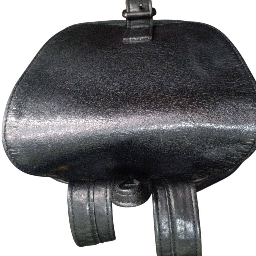 ✨PORTER CORTINA オールレザー フラップ シボ革 リュック 黒