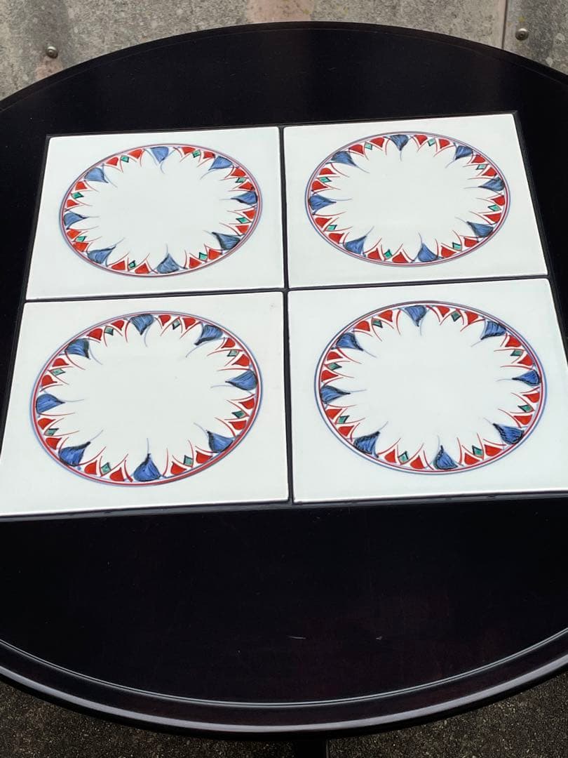 モリシゲ家具/MORISHIGE/高級家具/メヌエット/ラウンドテーブル/タイル