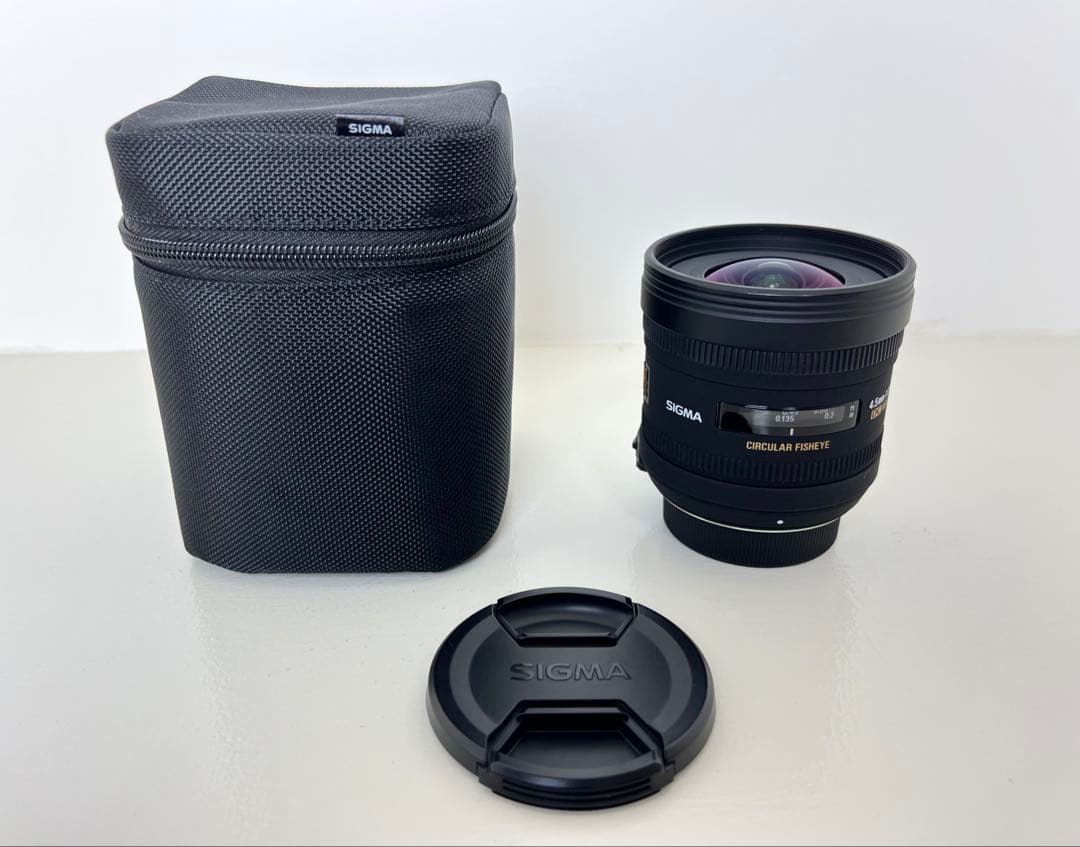 SIGMA 魚眼レンズ 4.5mm F2.8 EX DC HSM FISHEYE