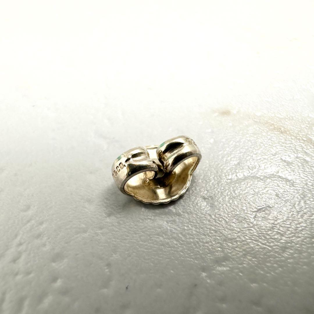 Tiffany　バイザヤード　アクアマリン　ピアス　シルバー　Ag925