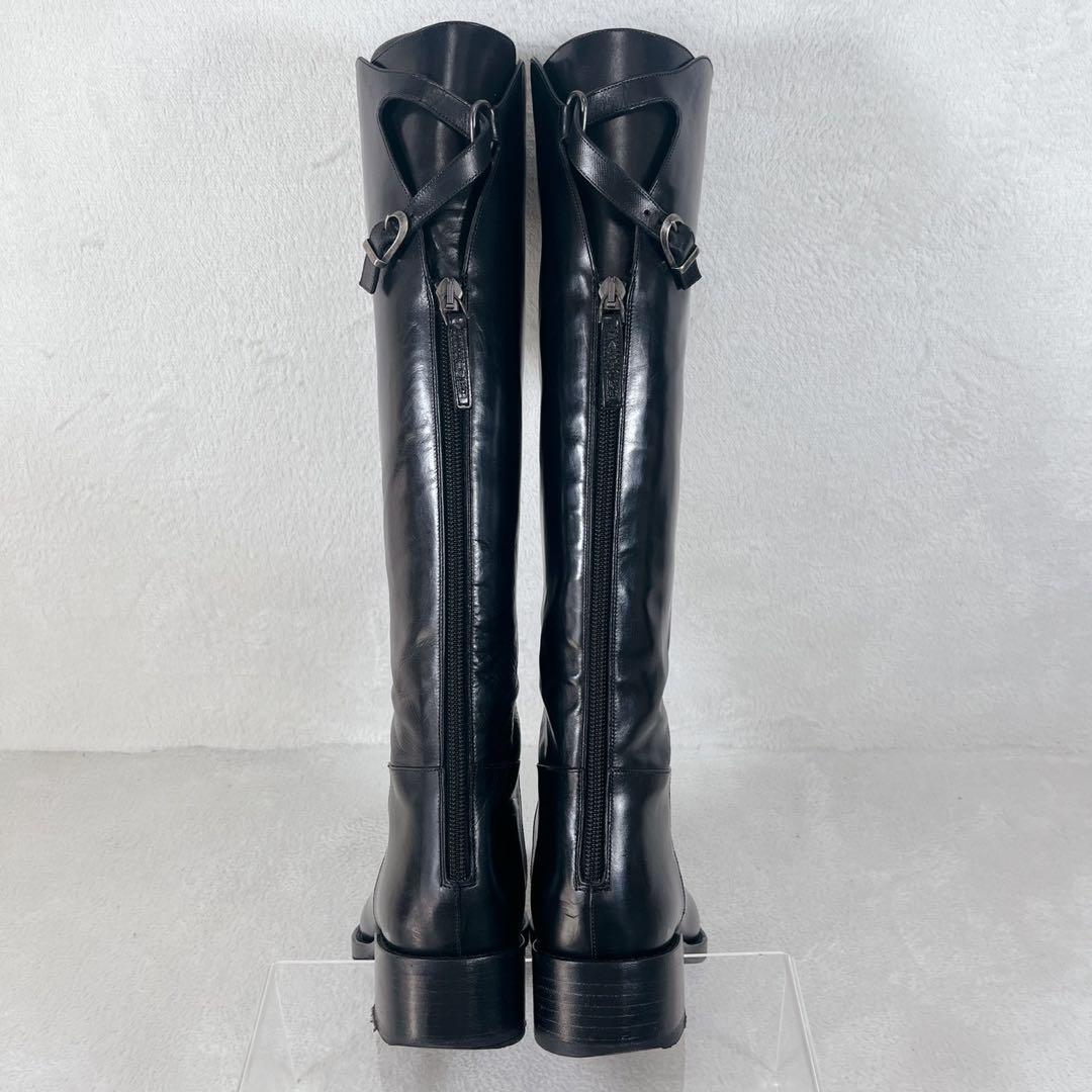 早い者勝ち❗️SARTORE サルトル ジョッキーブーツ 36.5 バックジップ