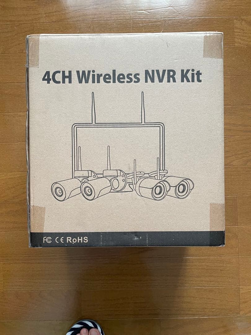 防犯カメラ4台セット　セキュリティー　新品未使用