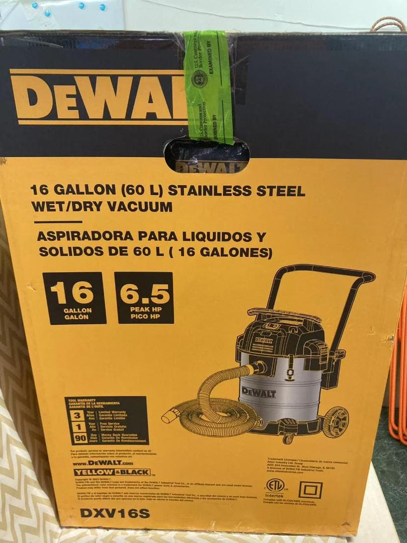 あ*も様 DEWALT 有ウェット ドライ掃除機 DXV16S 16ガロン