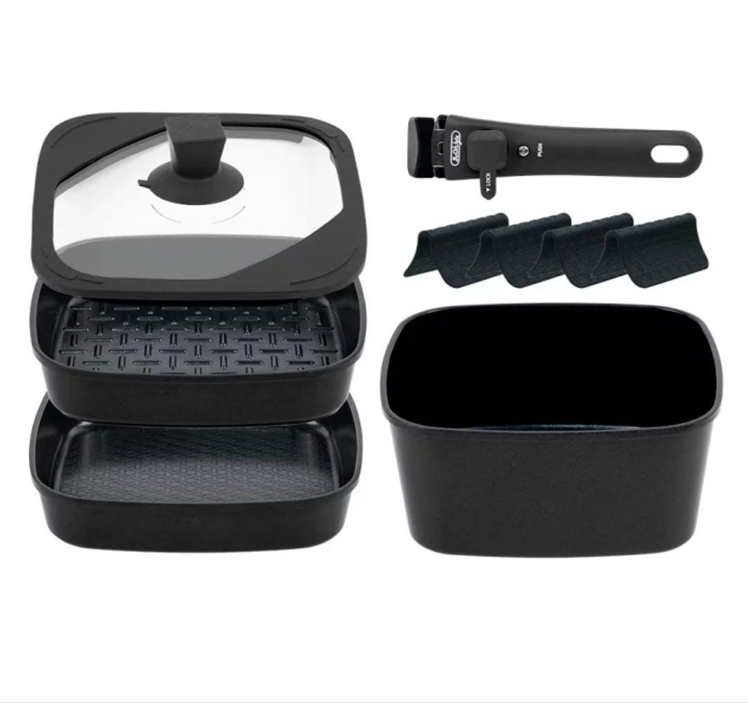 B.O.gle ブラック 調理器具10点セット