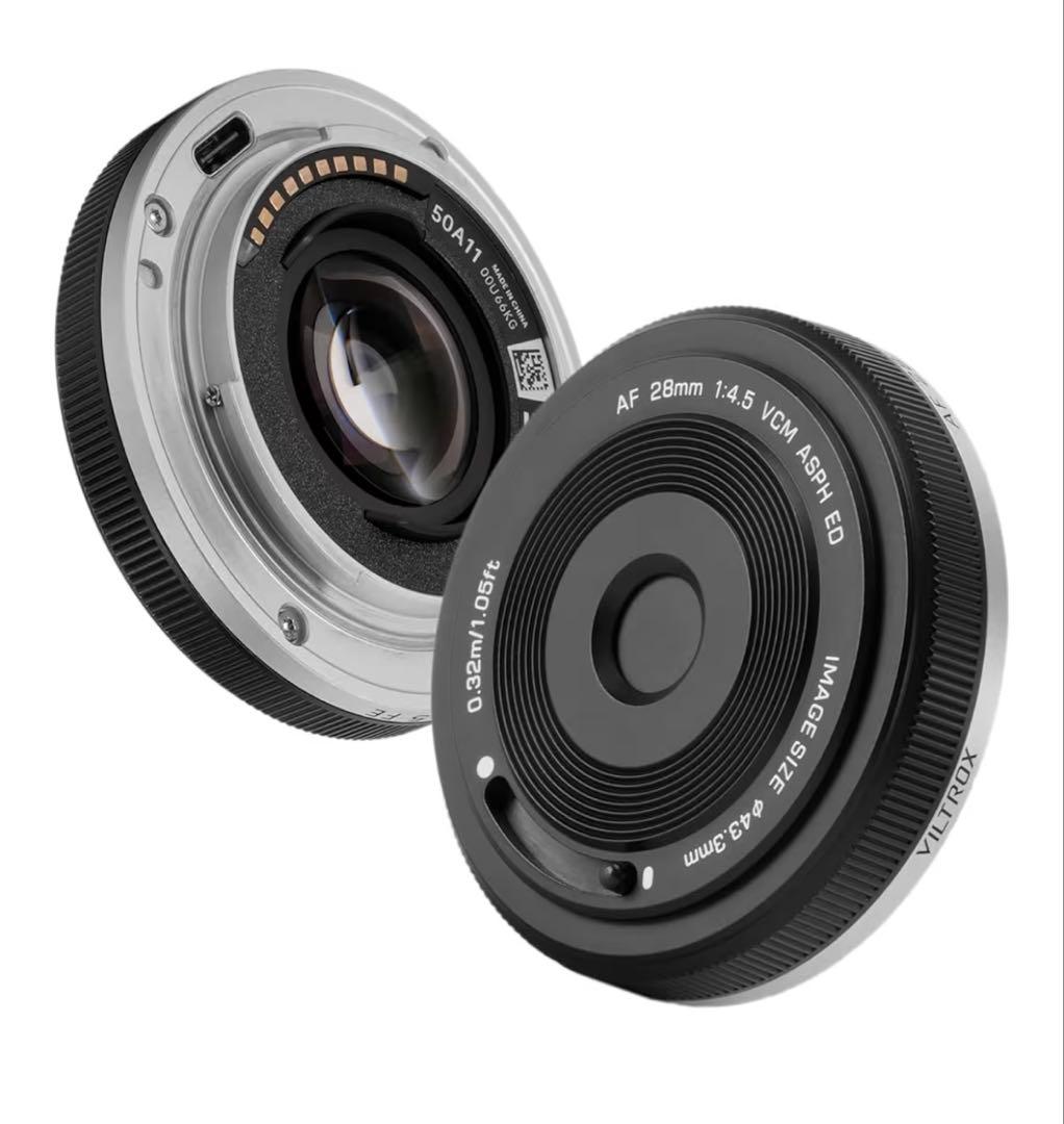 Vitrox AF 28mm F4.5 Xマウントレンズ