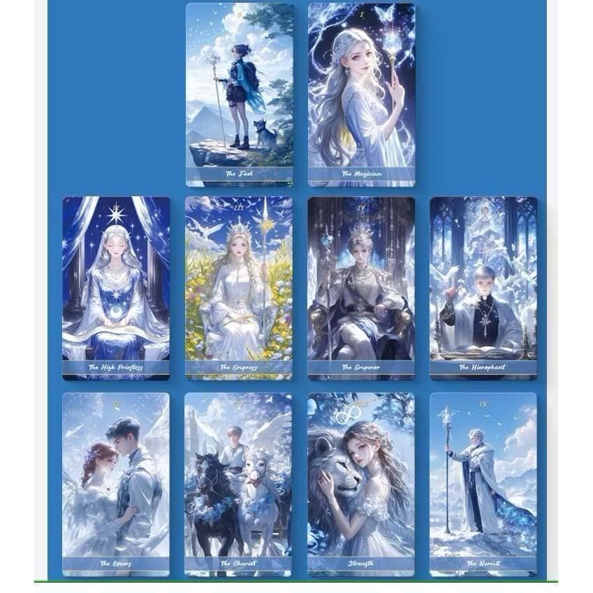 【正規品タロットカード】入手困難な海外デッキ✨クリスタルの愛のタロットカード