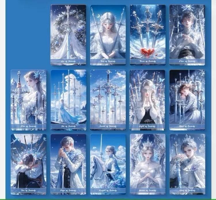 【正規品タロットカード】入手困難な海外デッキ✨クリスタルの愛のタロットカード