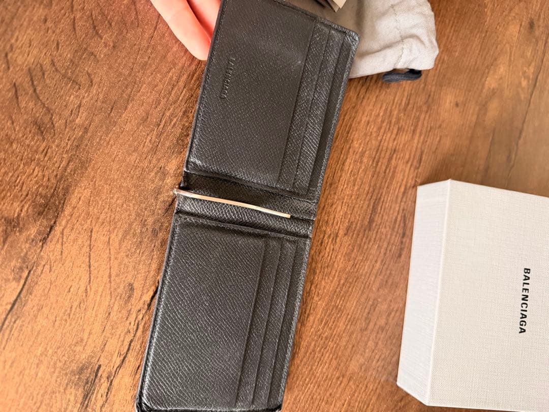 付属品あり　バレンシアガ　マネークリップ