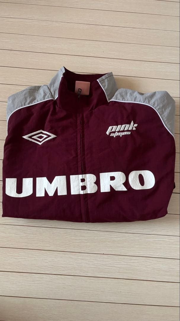 UMBRO×atmos pink アンブロ トラックジャケット