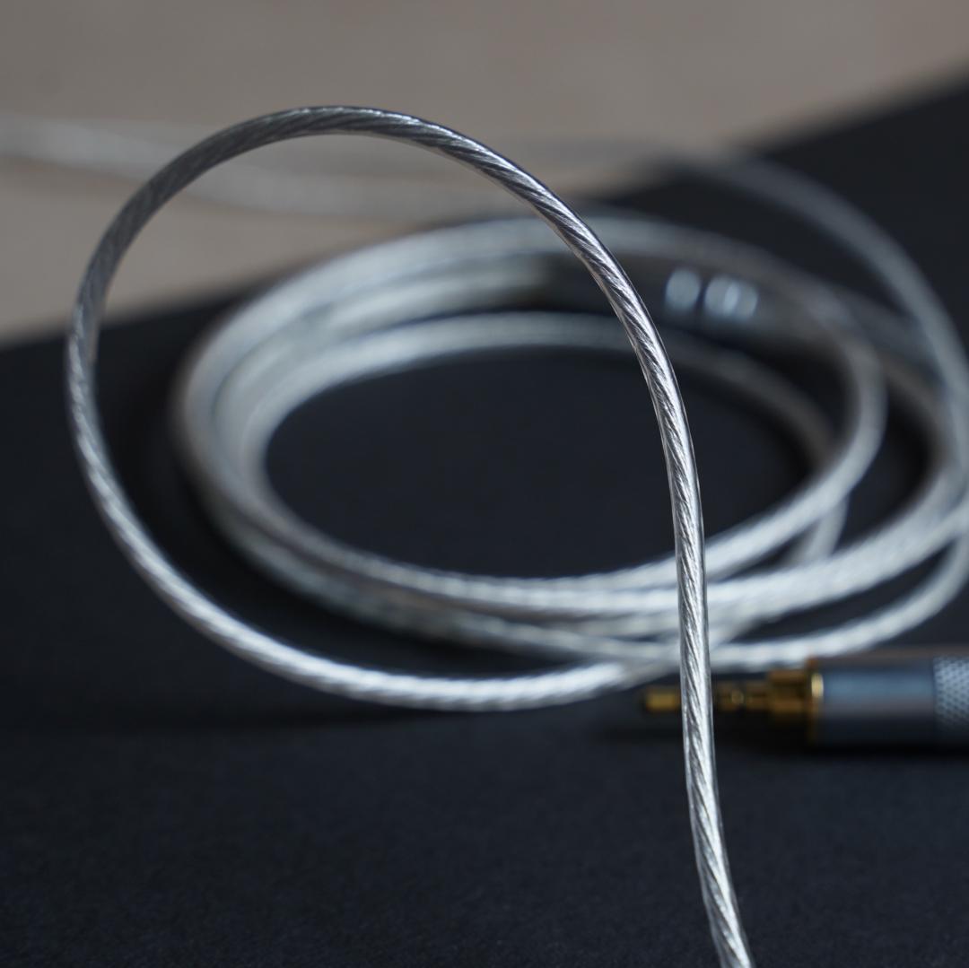 ついに7N 超冷凍製単結晶銅銀メッキ！最高スペックリケーブルMMXC/3.5mm
