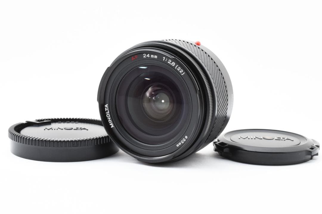 美品 MINOLTA AF 24mm F2.8 SONY Aマウント F0154