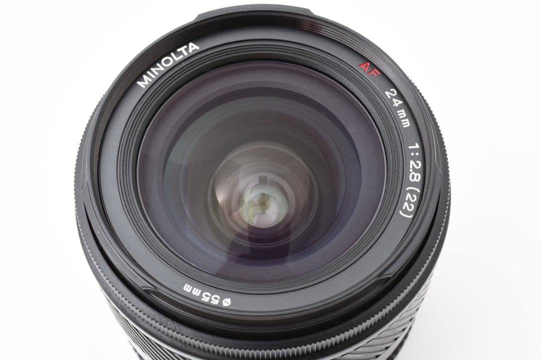 美品 MINOLTA AF 24mm F2.8 SONY Aマウント F0154