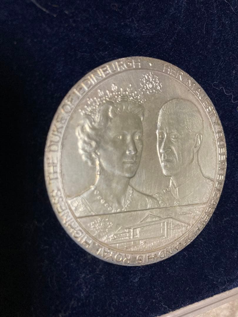 天皇皇后両陛下 御訪英記念 日英親善　記念メダル