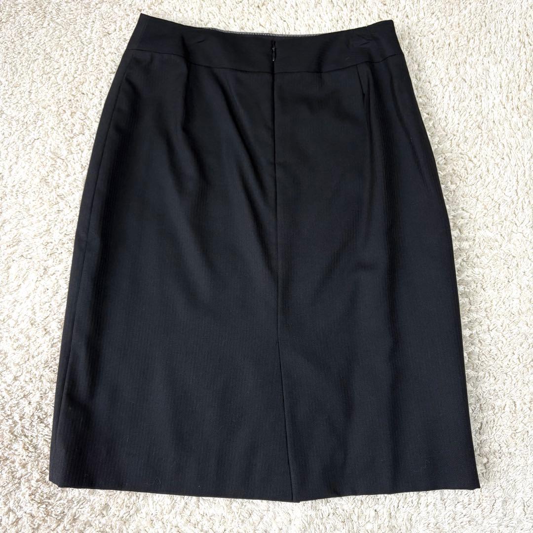 ユナイテッドアローズ スーツ3点セット パンツ ブラック ストライプ 40