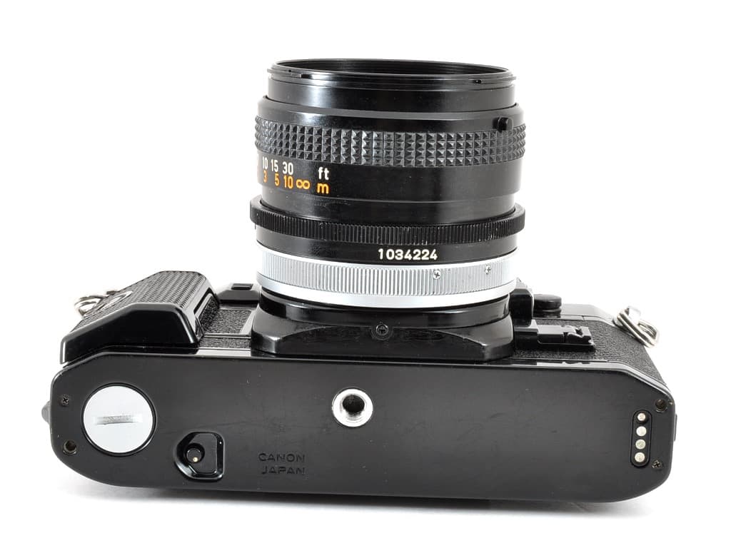 キヤノン A-1 ブラック FD 50mm f1.8 S.C. 動作確認済