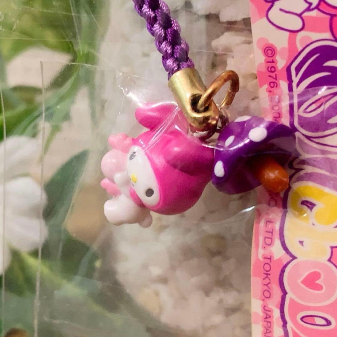 d*2様 【激レア】マイメロディ 限定　きのこ　シリーズ　根付　ストラップ　ペン