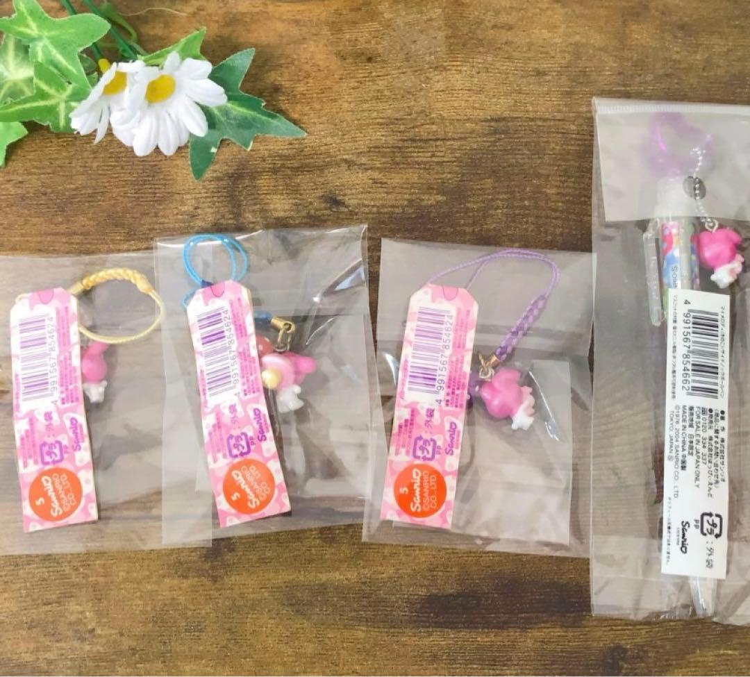 d*2様 【激レア】マイメロディ 限定　きのこ　シリーズ　根付　ストラップ　ペン