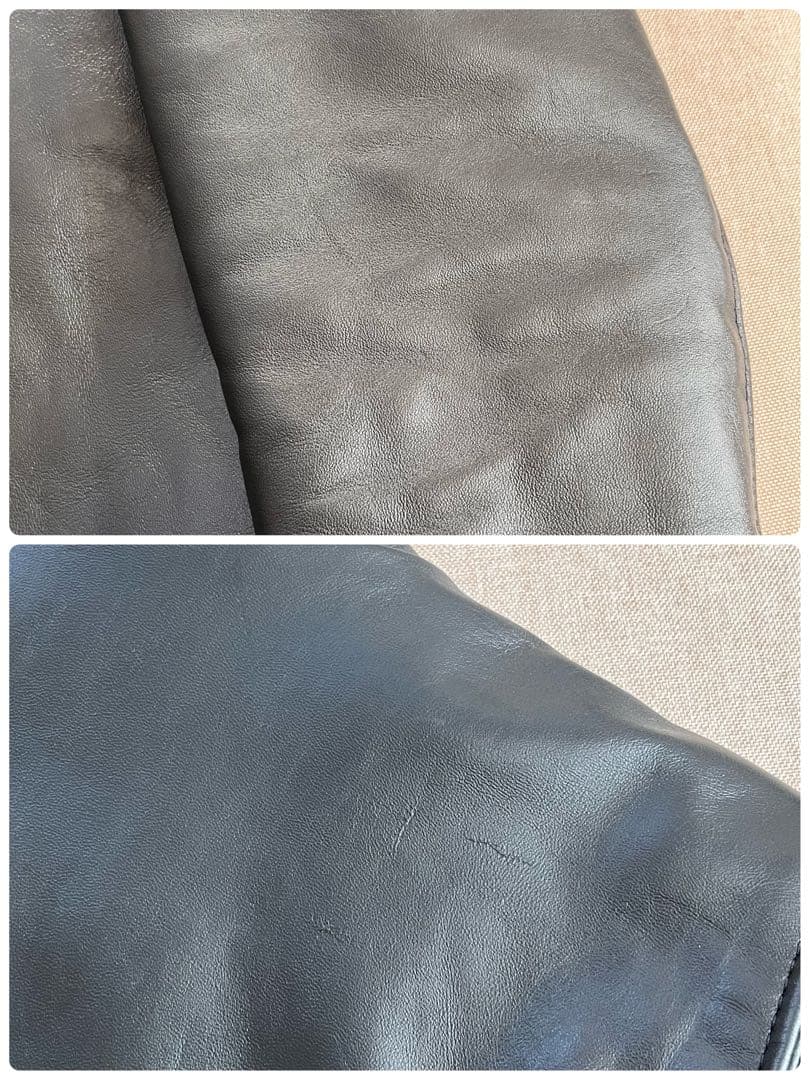 美品！36 Schott 641XXHホースハイド 家着用のみシングルライダース