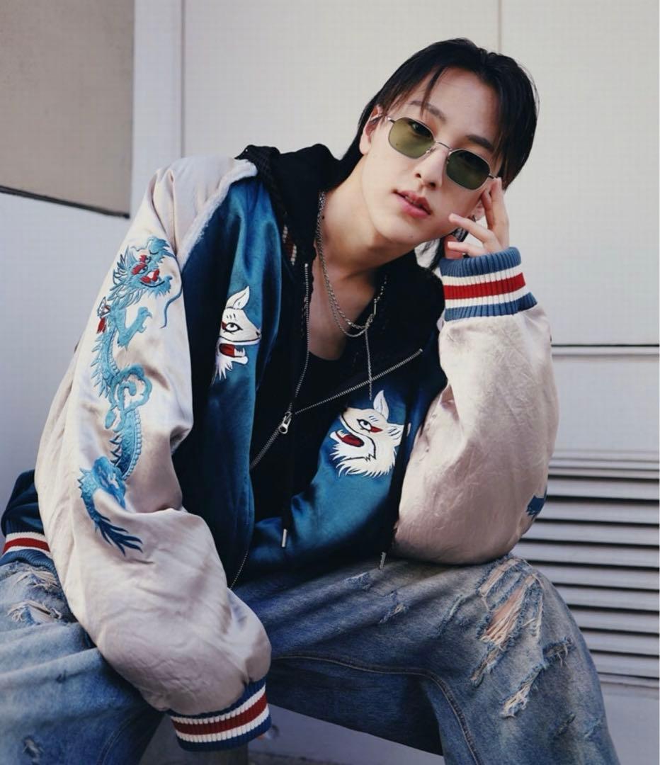 【極レア】 el conductorH コンダクター 別注九尾スカジャン ブルー