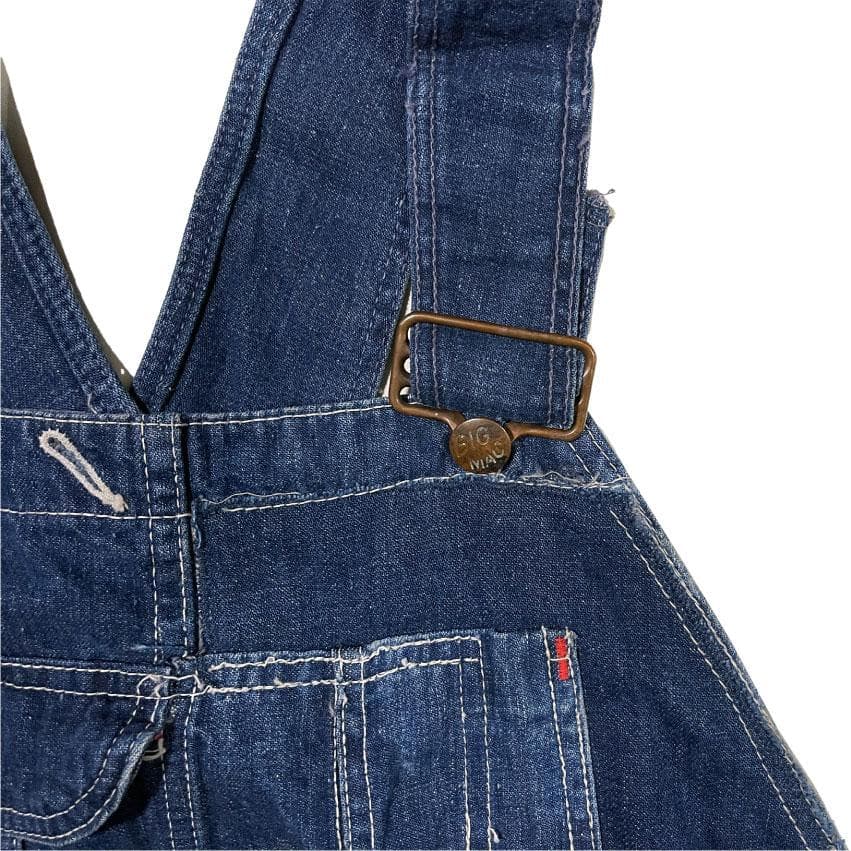 1950年代 PENNEY'S BIG MAC デニムオーバーオール 縦落ち