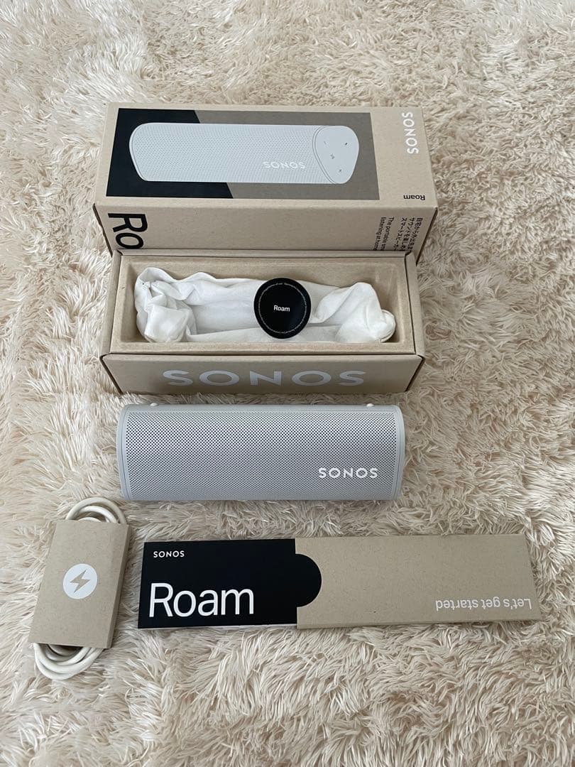 SONOS Roam ワイヤレススピーカー ホワイト