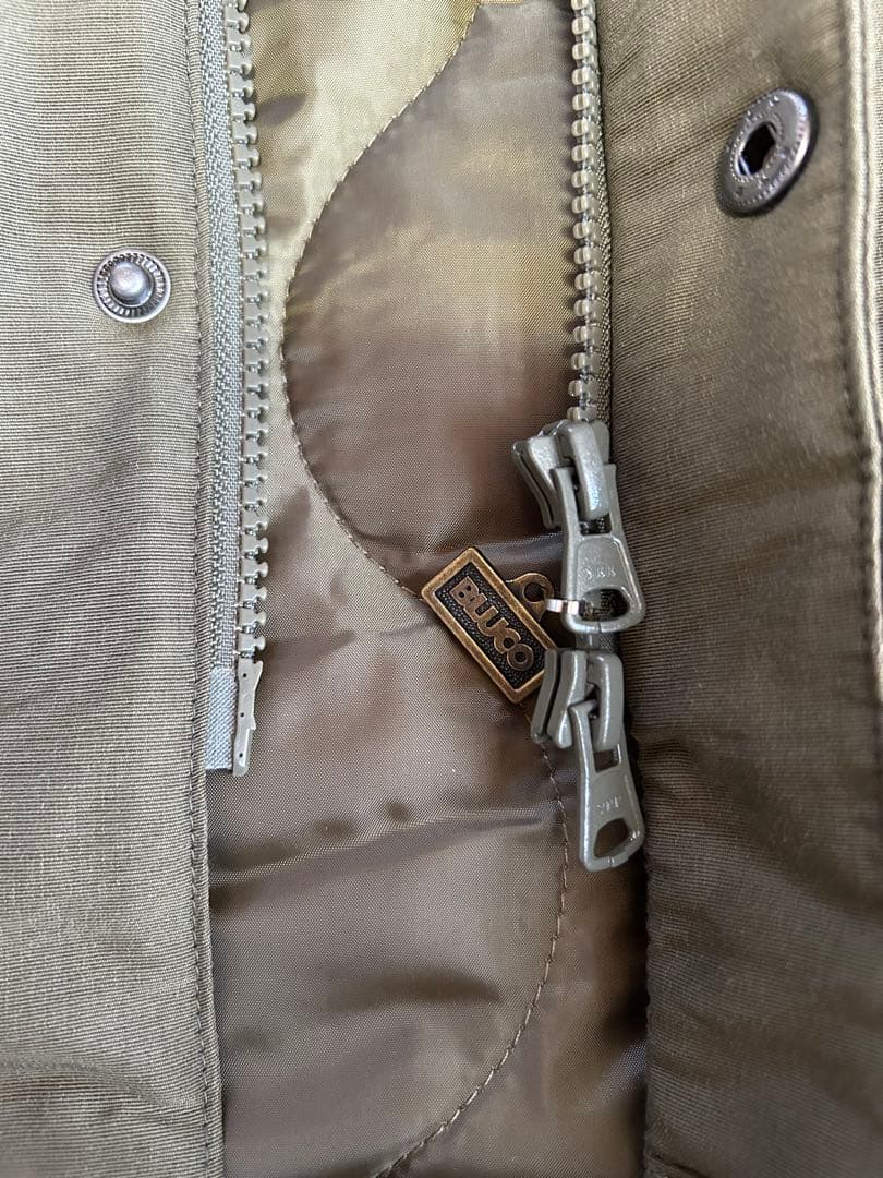 ブルコ bluco マウンテンパーカー 60/40 カーキ M