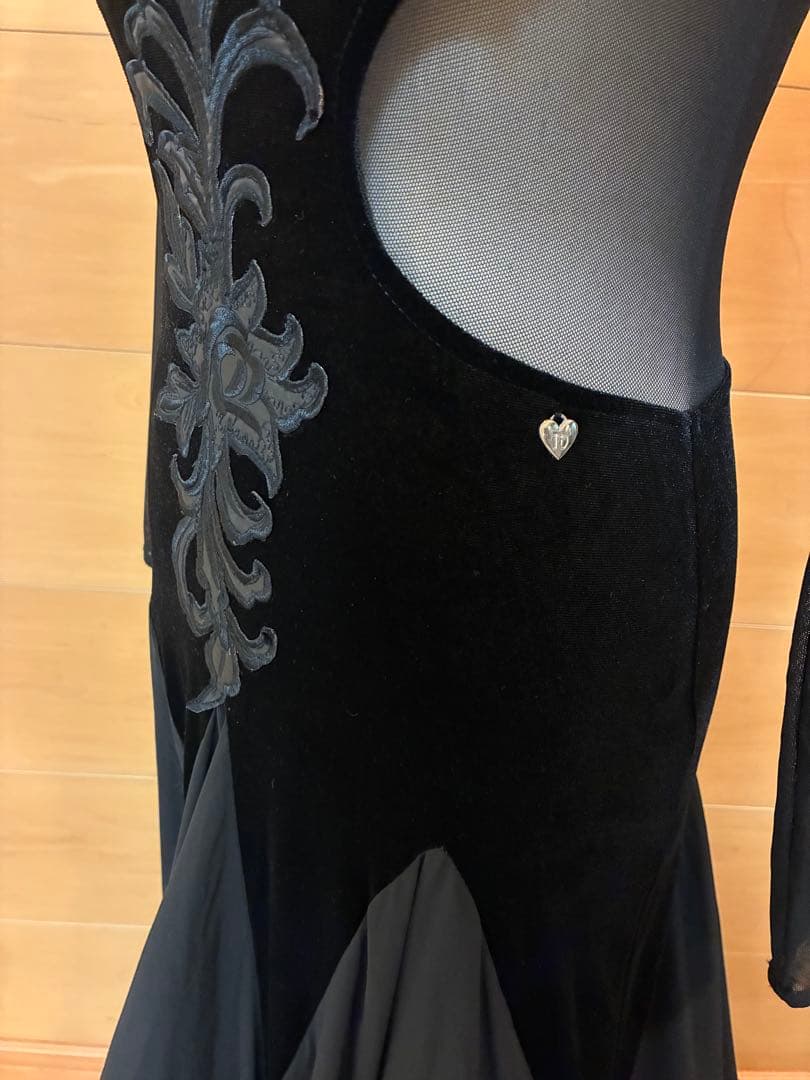 【TID M157D】ボールルームワンピース(黒)