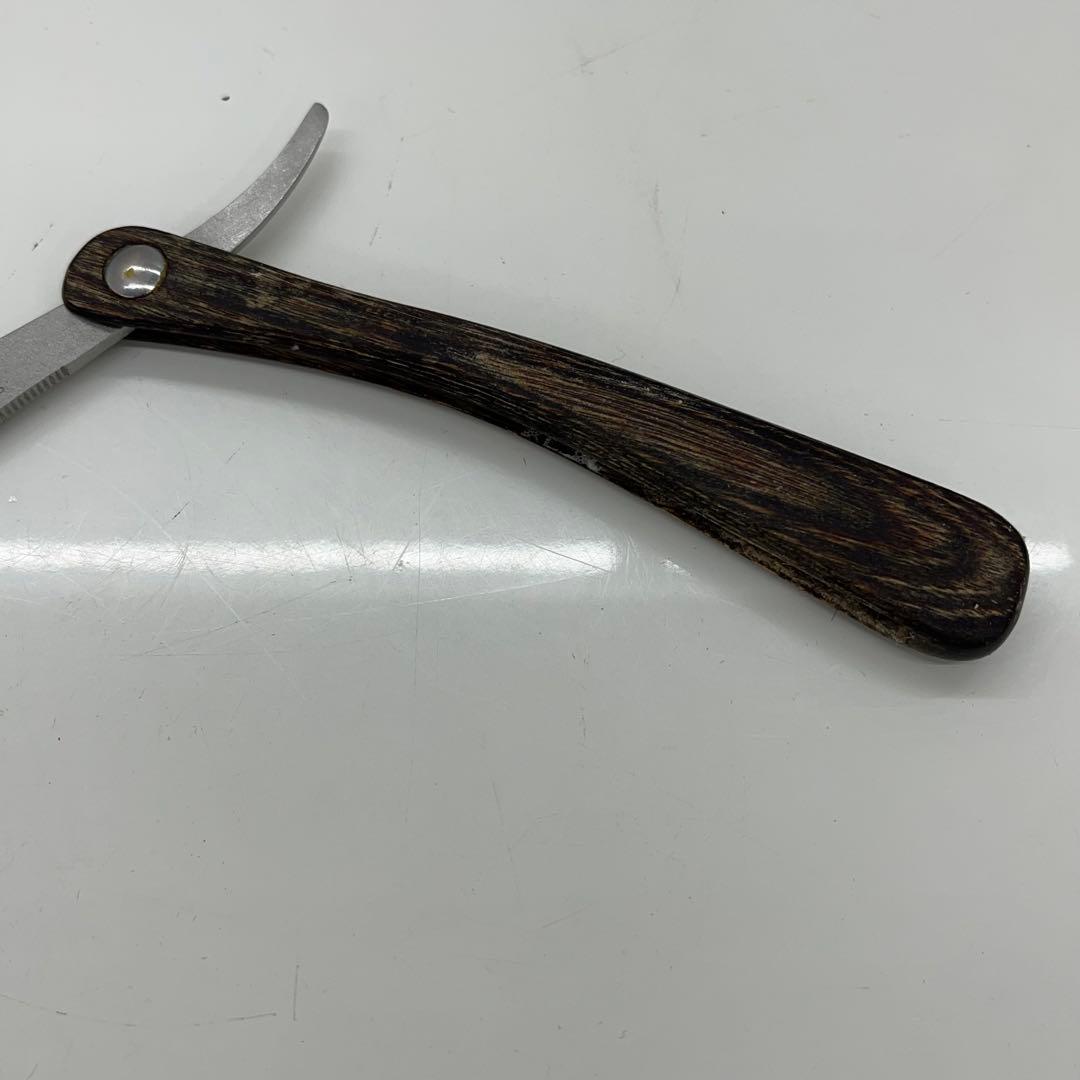 FEATHER 木目調 フェザー プロフェッショナル2点 替刃式 カミソリ