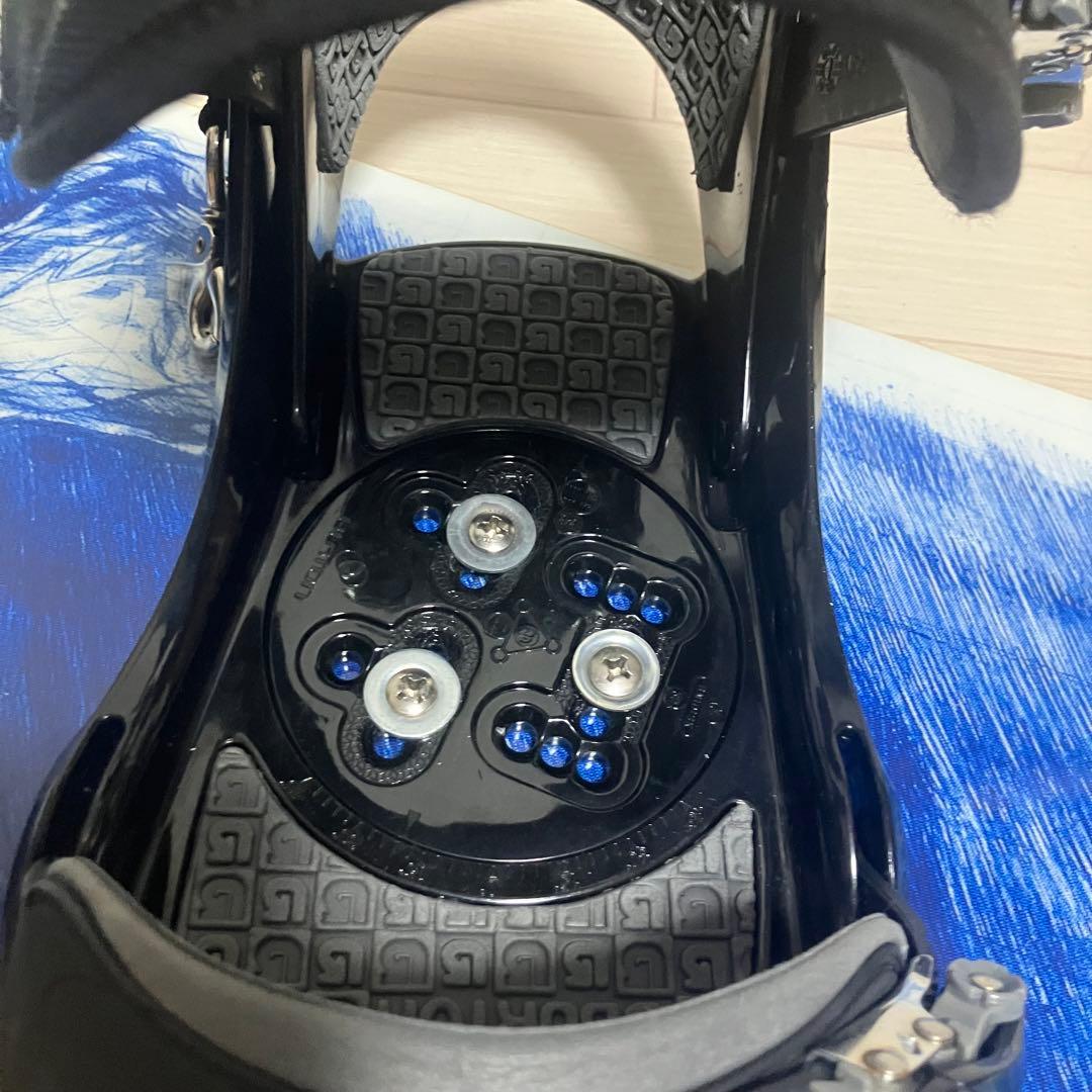 バック付/BURTON TWINバートンスノーボード154cm/バインディングM