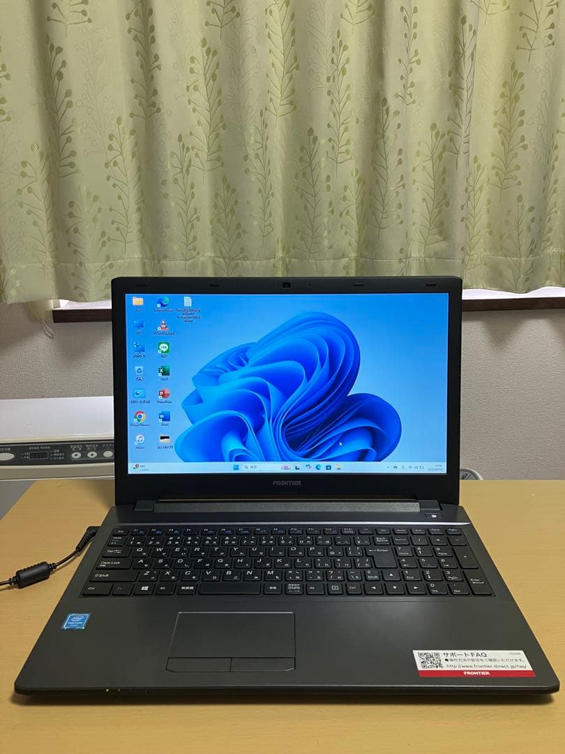 【格安】フロンティアPC SSD128GB メモリ12GB DVD【訳あり品】