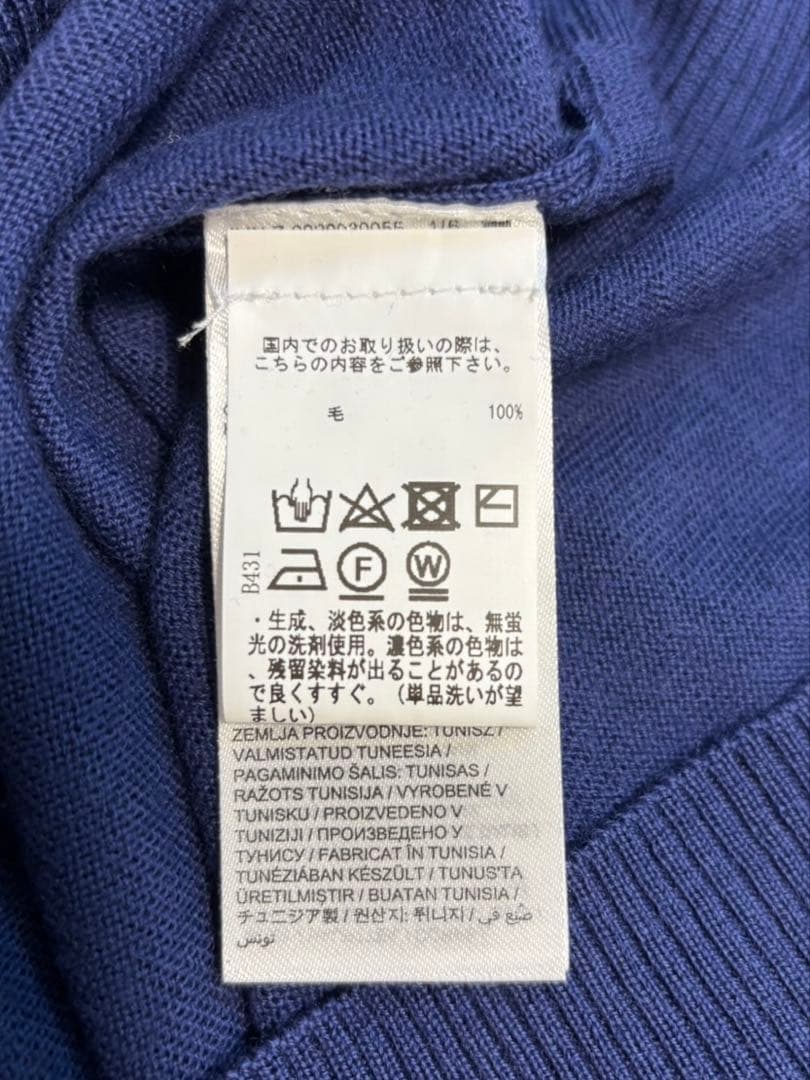 ★新品 J.LINDEBERG ゴルフセーター モックネック ハーフジップアップ