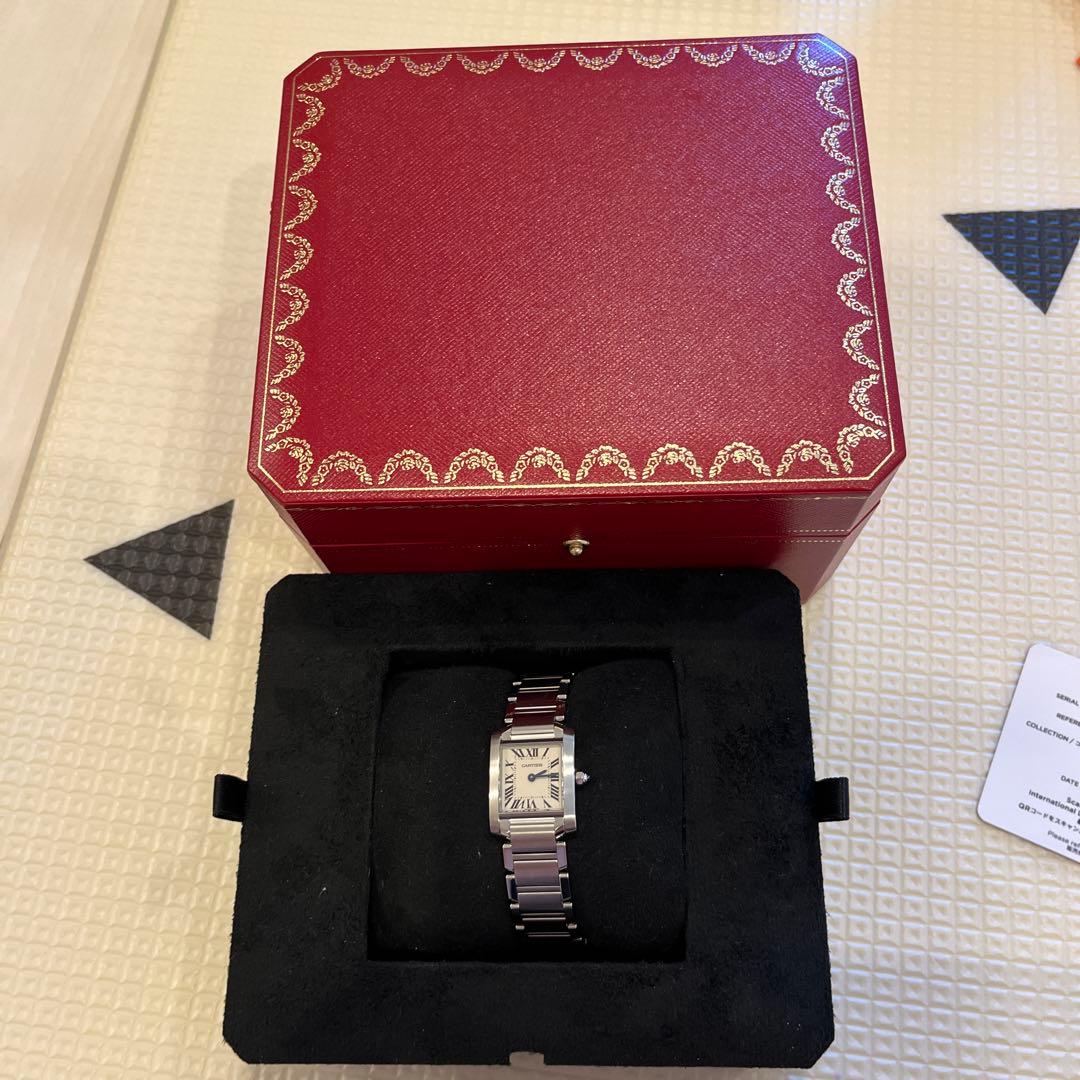 Cartier カルティエ　タンクフランセーズSM