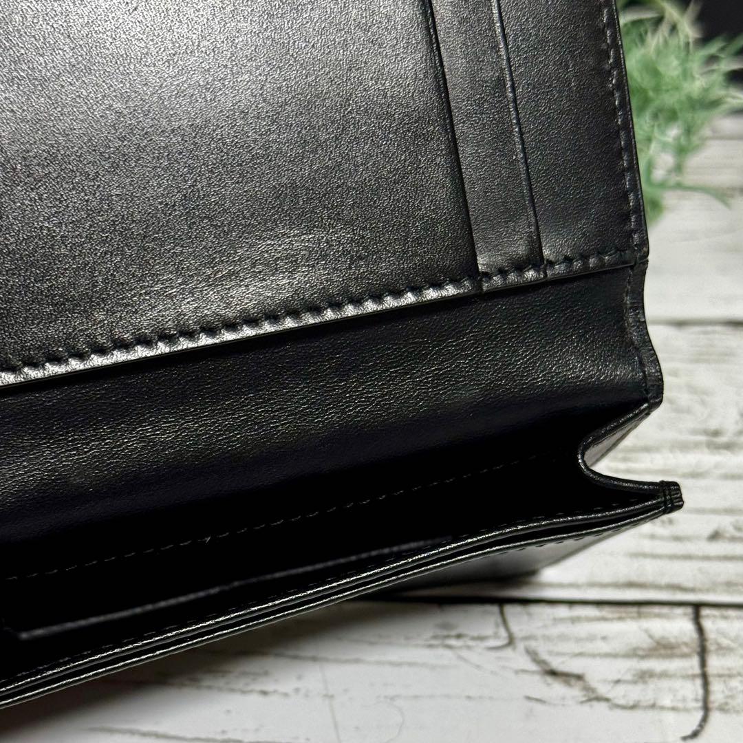 【正規品保証書】サンローラン名刺入れビジネスカードケーススムースレザー現行品