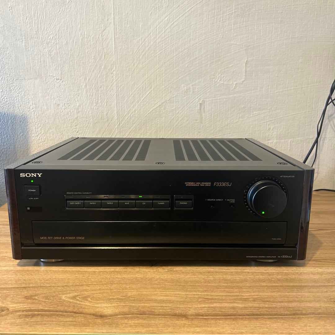 SONYプリメインアンプ　ta-f333esj