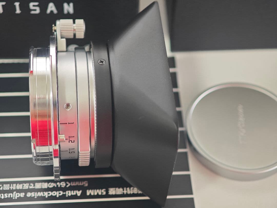 TTArtisan 28mm F5.6 Mマウント シルバー