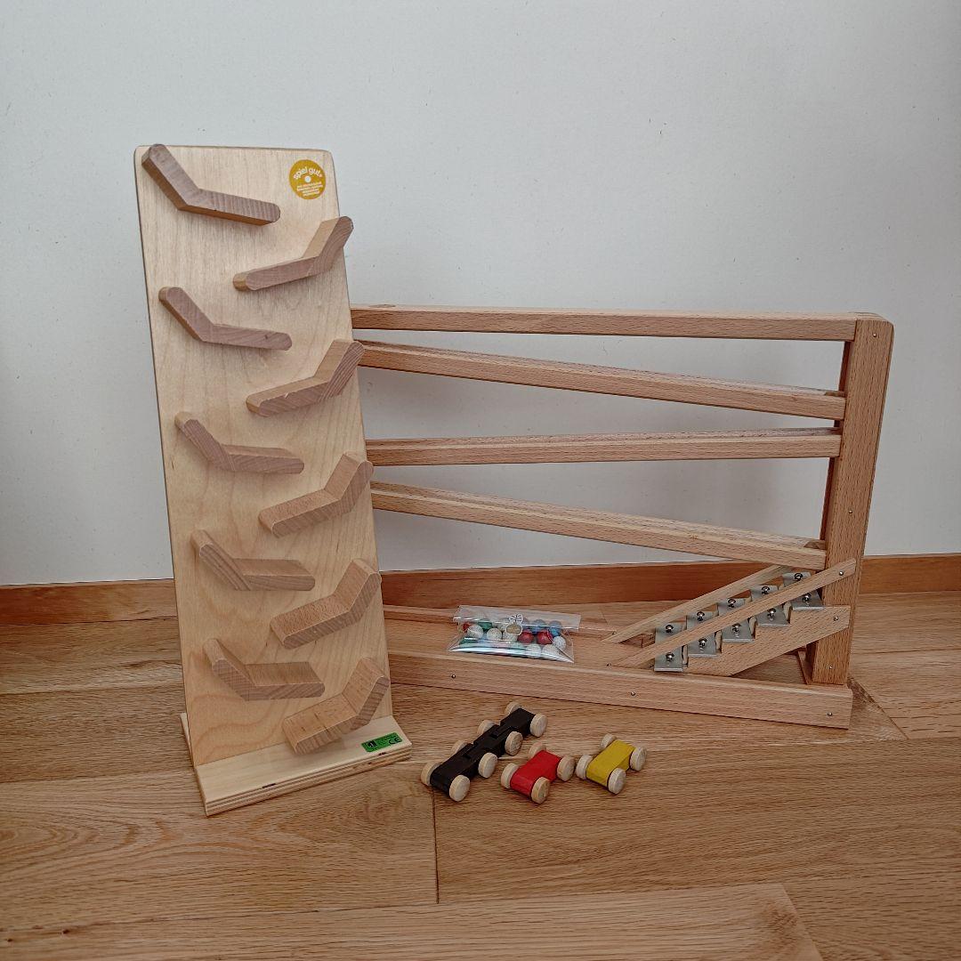 ベック社　トレインカースロープ　くねくねバーン　シロフォン　玉の塔　ニキティキ