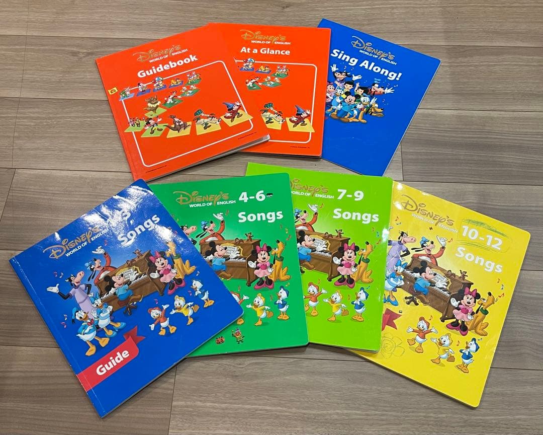 ディズニー英語システム シングアロングDVD&CD&絵本セット