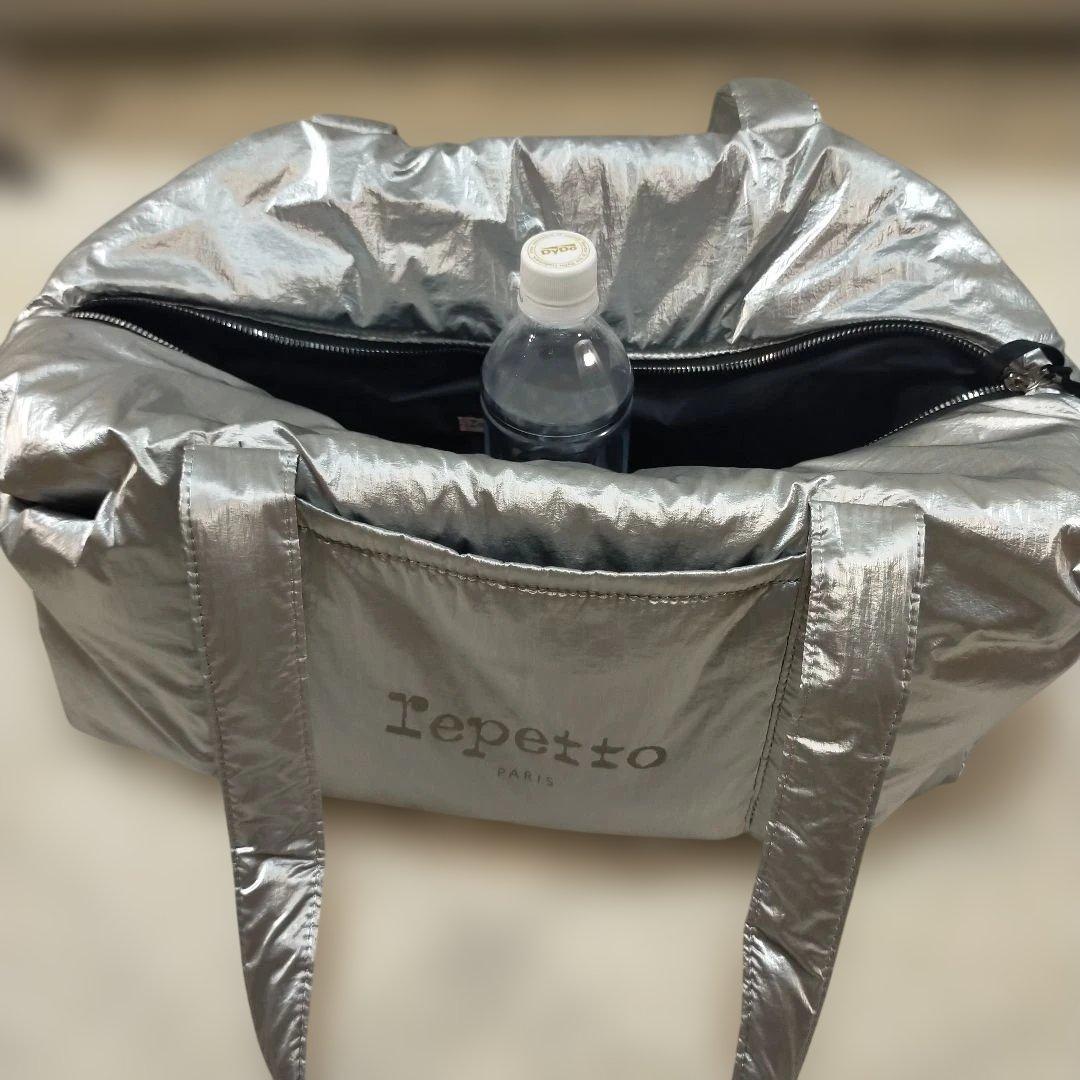 repetto レペット シルバー ダッフルバッグ