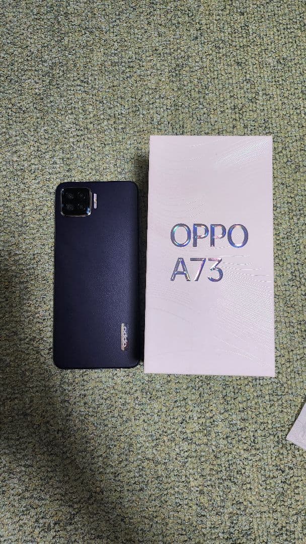 OPPO A73 ブラック 本体 + 箱