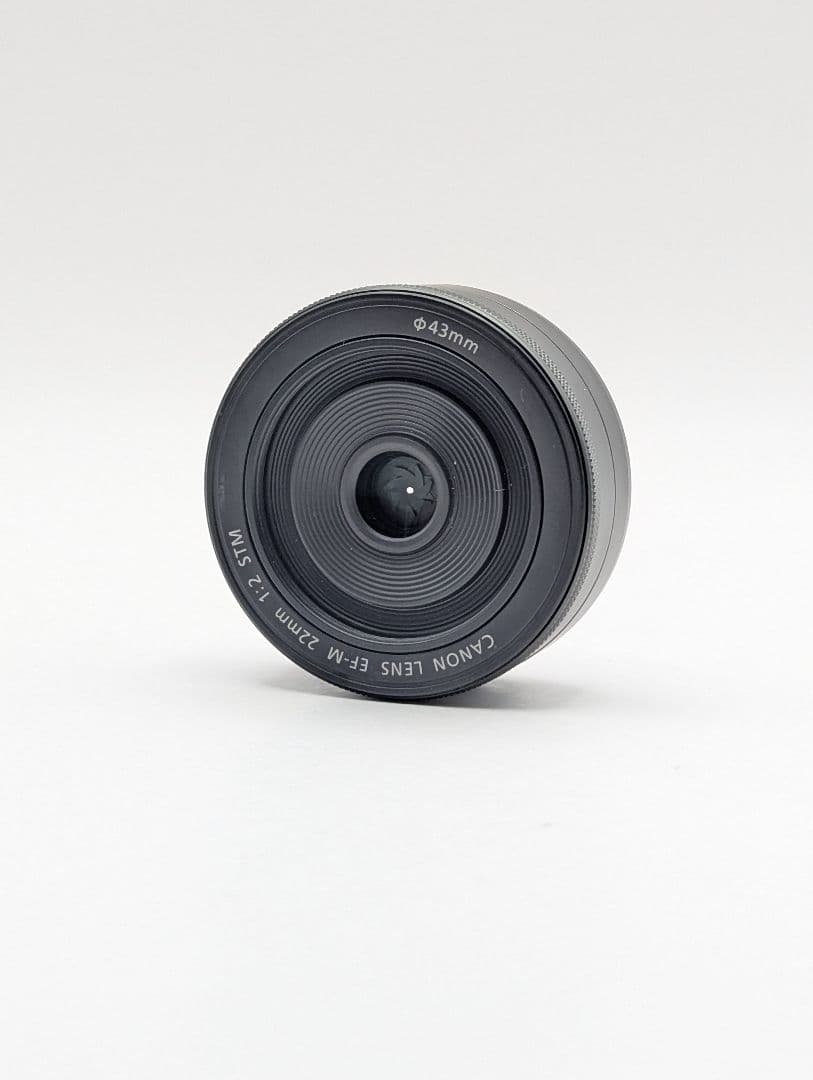 Canon EF-M 22mm F2 STM グラファイト