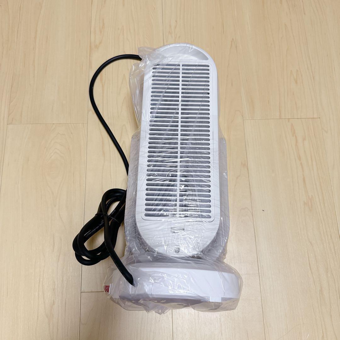 ⭐️❤️ セラミックヒーター ホワイト リモコン付き　首振り機能　静音