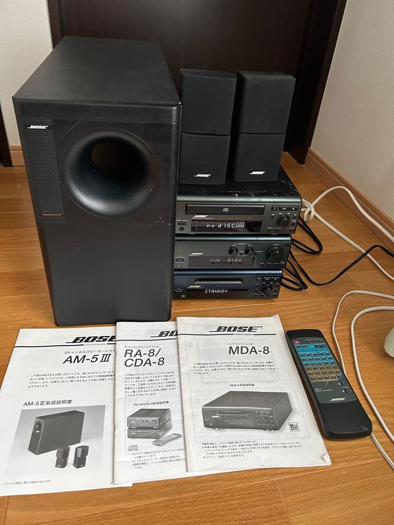 Bose ミニコンポセットジャンク品