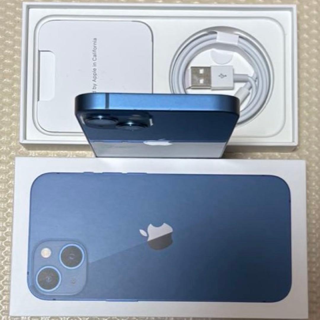 新品に近い！バッテリー100% iPhone13 128GB SIMフリー 本体