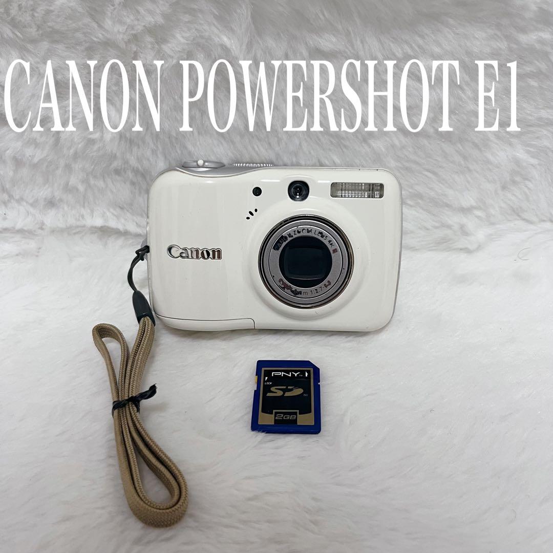 【希少】Canon PowerShot E1 オールドコンデジ