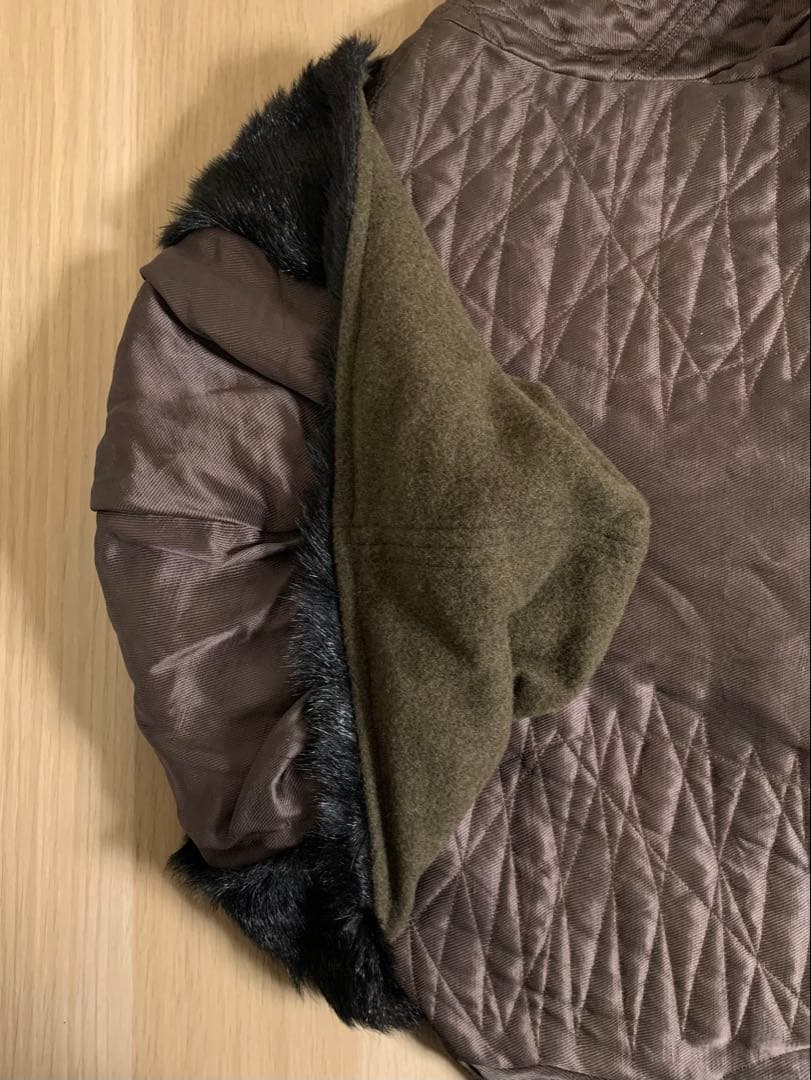 KOHSHIN SATOH ドッキング コート ファー docking coat