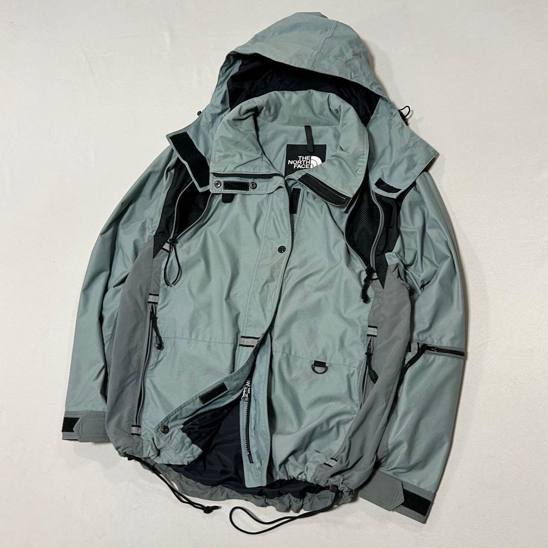 に*ー様 North Face ナイロン マウンテンパーカー ドローコード ダブ